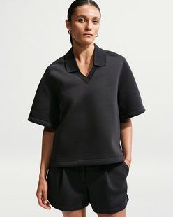 Женское поло NIKE W NSW PREGAME FLC POLO IF0528-010 цена