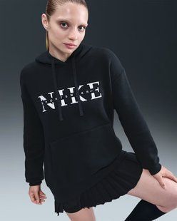Толстовка жіноча NIKE W NSW PHNX FLC PO HOOD GLS IH4054-010 ціна