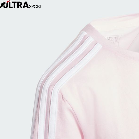 Футболка Tiberio 3-Stripes Colorblock Cotton Kids Sportswear IJ8734 цена