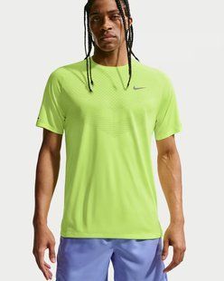 Чоловіча футболка NIKE M NK DFADV STRIDE SS TOP HV5203-737 ціна