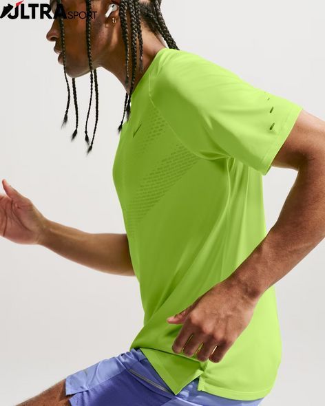 Чоловіча футболка NIKE M NK DFADV STRIDE SS TOP HV5203-737 ціна