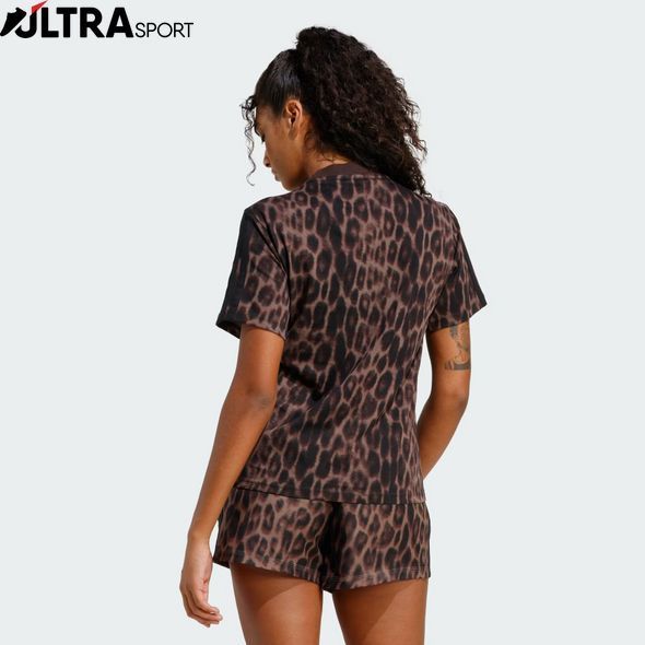 Футболка жіноча Seasonal Essentials Leopard Print JZ0200 ціна