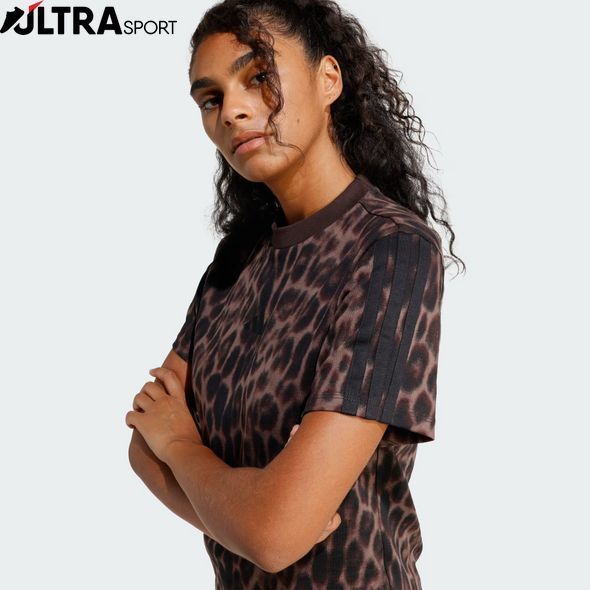 Футболка жіноча Seasonal Essentials Leopard Print JZ0200 ціна