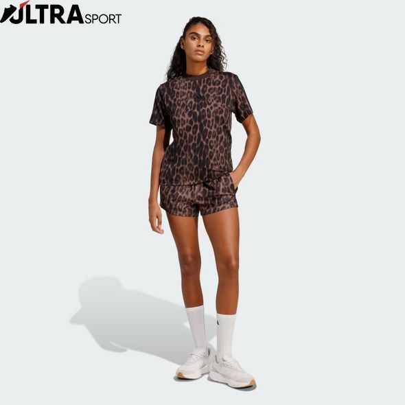 Футболка жіноча Seasonal Essentials Leopard Print JZ0200 ціна