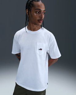 Мужская футболка NIKE M NSW TEE ACCS PATCH CNCT FA25 HQ9242-100 цена