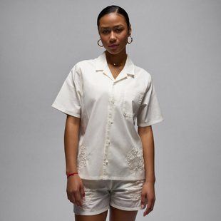 Рубашка женская JORDAN W J SS WOVEN TOP ROSE HJ0096-133 цена