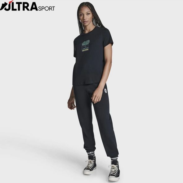 Жіноча футболка CONVERSE LEMON TREE STANDARD FIT TEE CVW6T106-BLK ціна