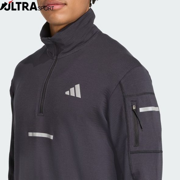 Спортивная кофта мужская Adi365 Running CLIMAWARM+ Half-Zip Performance JP3843 цена