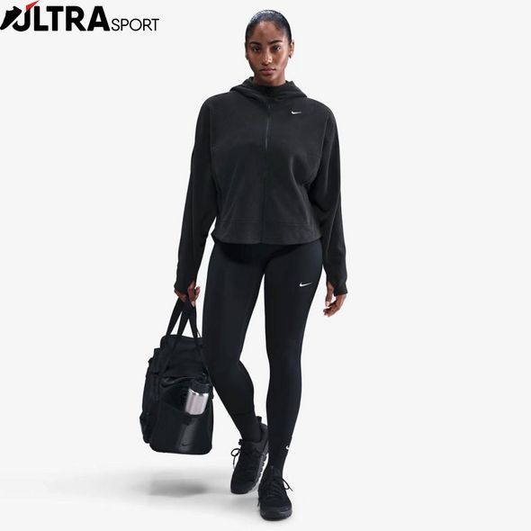 Жіноча толстовка NIKE W NK ONE TF FZ TOP POLAR HV3698-010 ціна