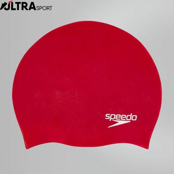 Дитяча шапочка Speedo MOULDED SILICONE CAP JU RED 8-709900004 ціна