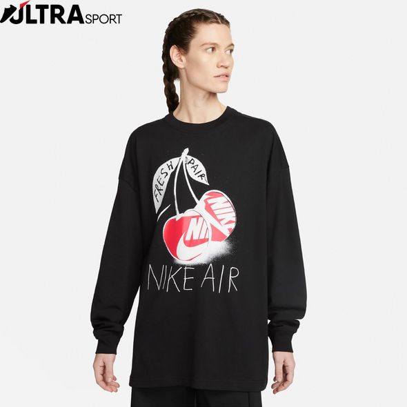Футболка З Довгим Рукавом Nike Women'S T-Shirt FD2566-010 ціна