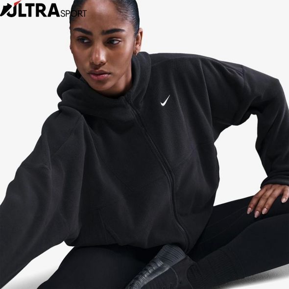 Жіноча толстовка NIKE W NK ONE TF FZ TOP POLAR HV3698-010 ціна
