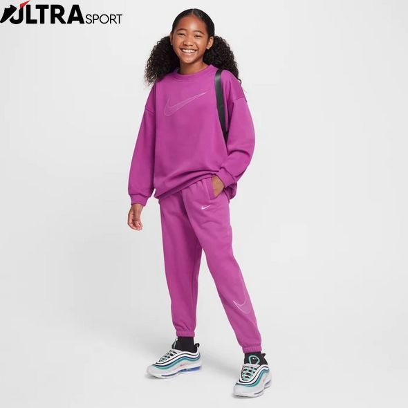 Штани дитячі NIKE G NSW CLUB FLC LOOSE PANT SHNE HF4400-518 ціна