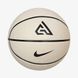 Мяч Баскетбольный Nike Playground 8P 2.0 G Antetokounmpo Deflated Pale Ivory/Black/Black/Black 0 N.100.4139.129.07 цена