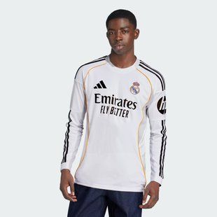 Лонгслів чоловічий Real Madrid 25/26 Long Sleeve Home JN8884 ціна