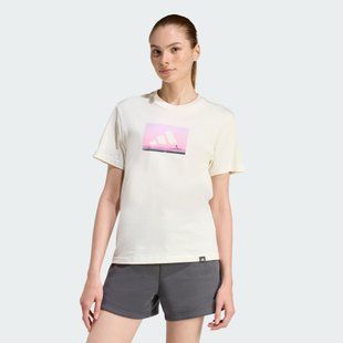 Футболка жіноча Adidas Outdoor Adventure Graphic JZ7891 ціна