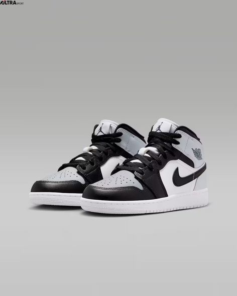 Кроссовки подростковые AIR JORDAN 1 MID (GS) DQ8423- цена