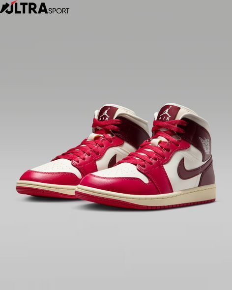 Кросівки жіночі Nike Air Jordan 1 Mid BQ6472-119 ціна