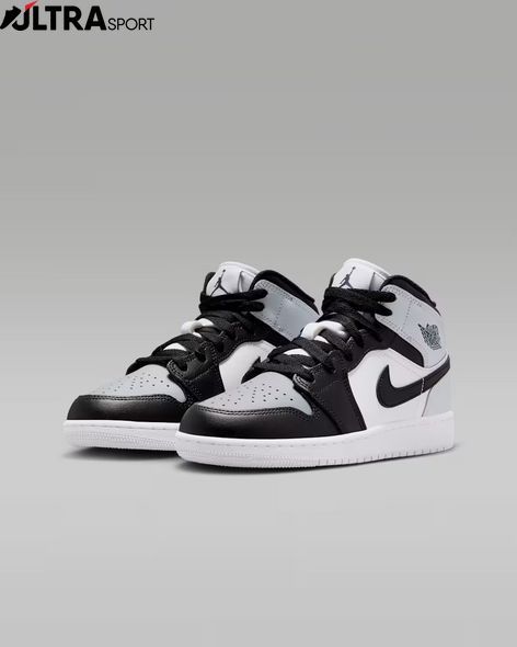 Кросівки підліткові AIR JORDAN 1 MID (GS) DQ8423-002 ціна