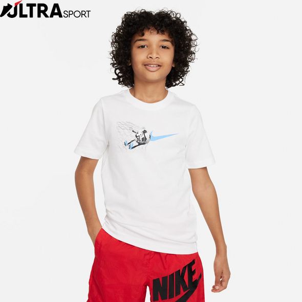 Футболка Nike K Nsw Tee Soccer Ball Fa23 FD3974-100 ціна