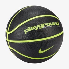Мяч Баскетбольный Nike Everyday Playground 8P Deflated Black/Volt/Volt 0 N.100.4498.085.07 цена