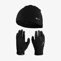 Набор: Шапка, Перчатки Nike M Fleece Hat And Glove Set N.100.2578.082.SM цена
