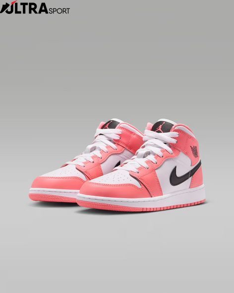 Детские кроссовки AIR JORDAN 1 MID DQ8423-602 цена