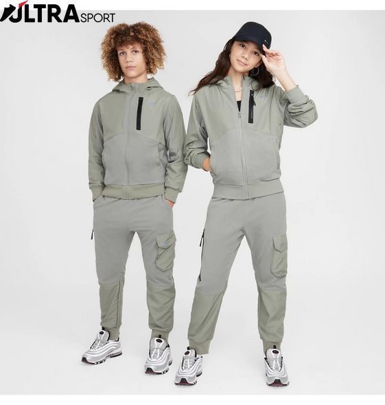 Толстовка детская Nike Nsw City Utility Grey HF4208-053 цена