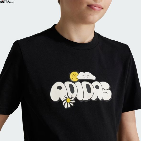 Футболка детская adidas Graphic T-Shirt Kids IZ0418 цена