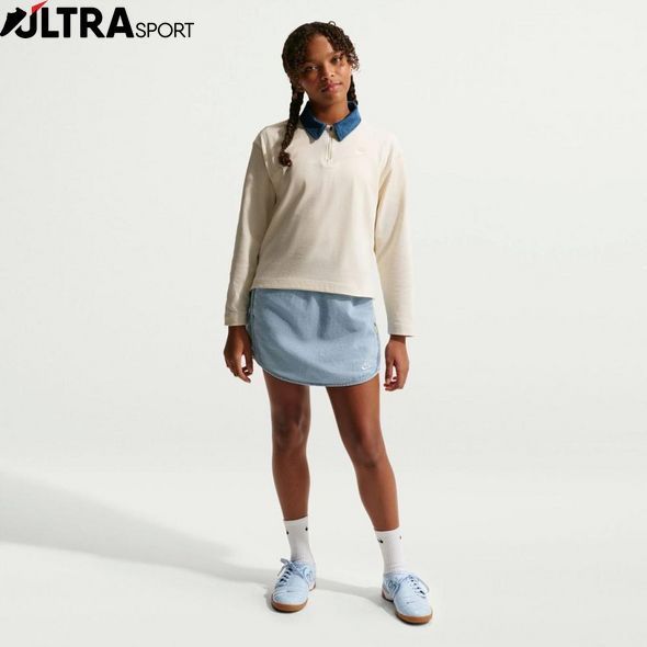 Женская юбка NIKE G NSW DENIM SKIRT IF2314-436 цена