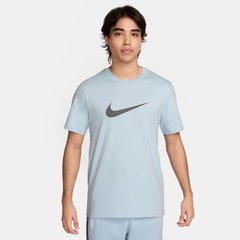 Мужская футболка Nike T-Shirt Swoosh "NSW SP SS" armory blau FN0248-440 цена