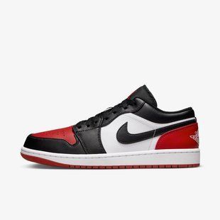 Кросівки Air Jordan 1 Low Bred Toe 553558-161 ціна