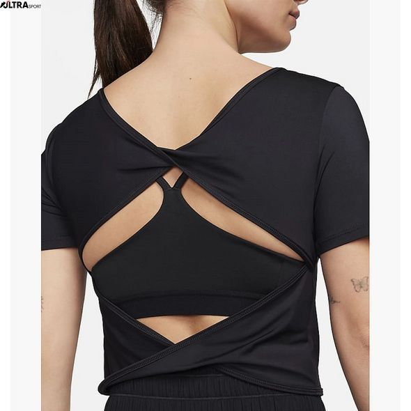 Жіноча футболка NIKE W ONE CLASSIC Dri-FIT TWST SS TP FN2851-010 ціна