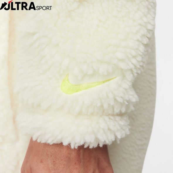 Куртка Nike W Nsw Logo Sherpa Jkt FB8695-133 ціна