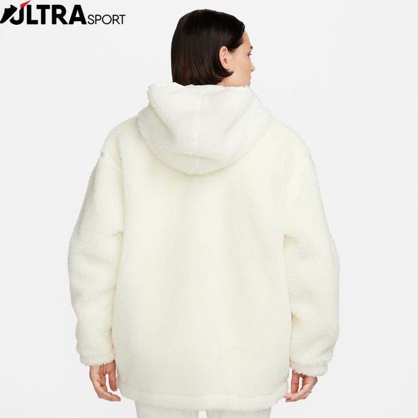 Куртка Nike W Nsw Logo Sherpa Jkt FB8695-133 ціна