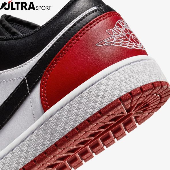 Кросівки Air Jordan 1 Low Bred Toe 553558-161 ціна