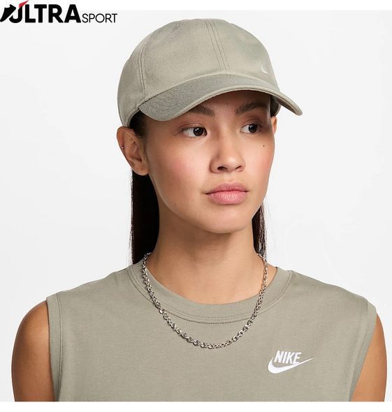 Кепка NIKE U NK CLUB CAP U CB SM SWSH FZ5698-320 ціна