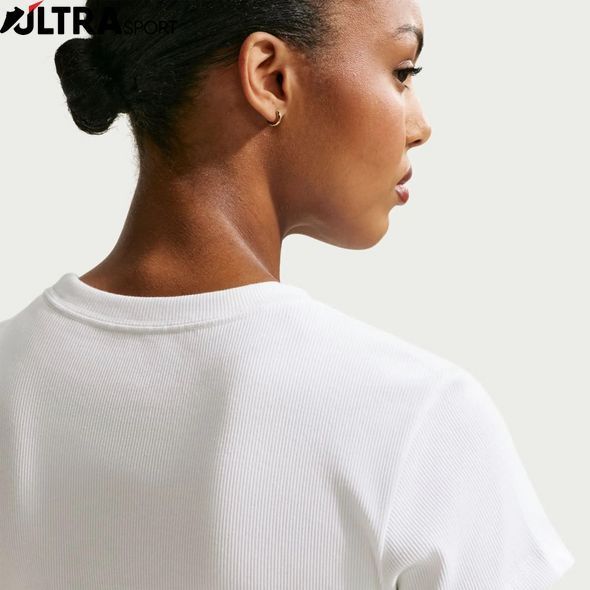 Жіноча футболка NIKE W NSW RIB MOD CRP JDI TEE IH7996-100 ціна