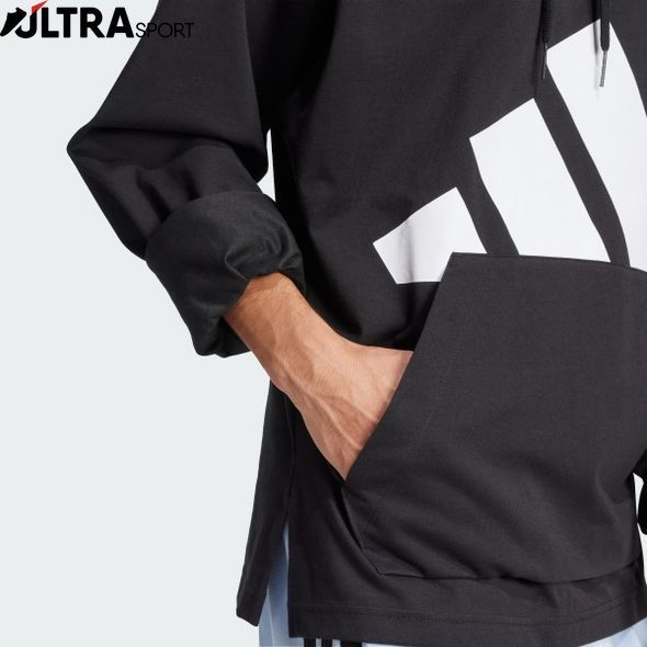 Худі чоловіче Essentials Big Logo Single Jersey Sportswear IN6183 ціна