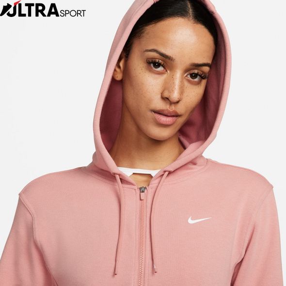 Толстовка Nike W One Dri-Fit Fz Hoodie Lbr FB5198-618 цена