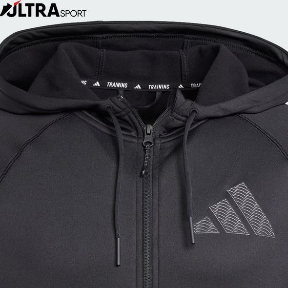 Кофта мужская Black Game and Go Training Full-Zip IN5560 цена
