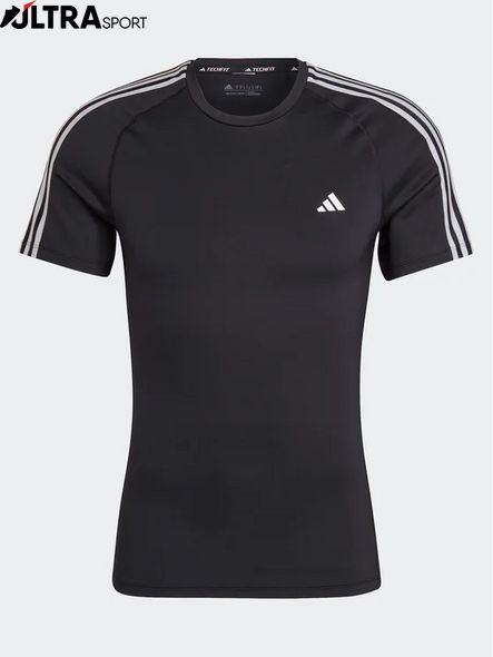 Футболка чоловіча Adidas Techfit 3-Stripes Training Hd3525 ціна