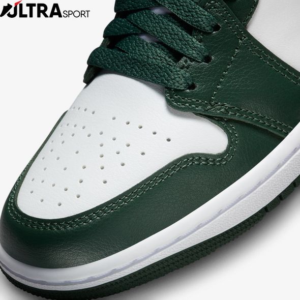 Женские кроссовки W Air Jordan 1 Low White / Green DC0774-113 цена