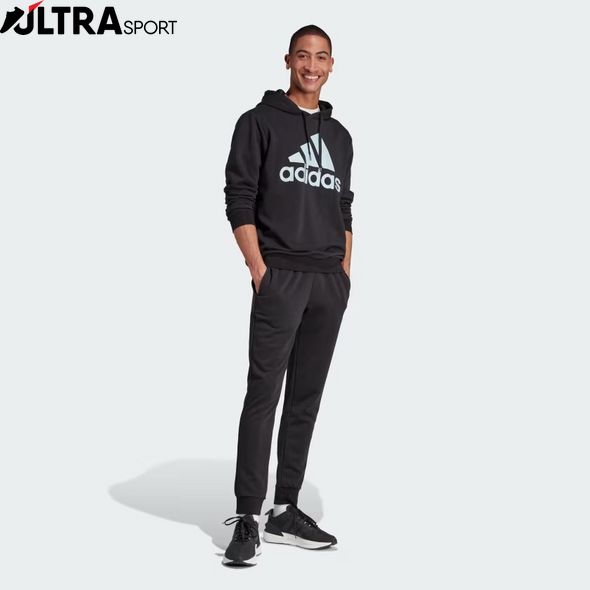 Спортивний костюм чоловічий Adidas Kit Sportswear M Bl Ft Hd Ts Black IJ8555 ціна