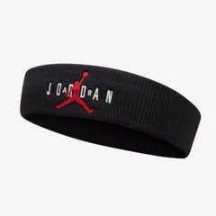 Пов'Язка На Голову Jordan Jumpman Terry Headband Black/Gym Red Osfm J.100.7580.063.OS ціна