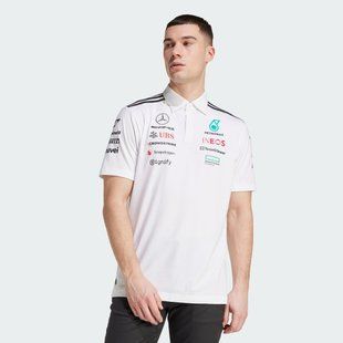 Футболка-поло чоловіча Mercedes - AMG Petronas Formula One Team Performance JW0586 ціна