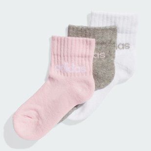 Шкарпетки Pink Outlet Value Linear Kids Ankle Socks 3 Pairs IV7149 ціна