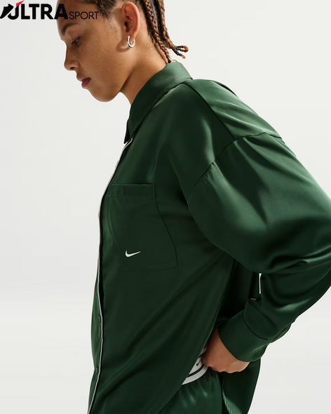 Сорочка жіноча Nike Sportswear Oversized IM0575-323 ціна