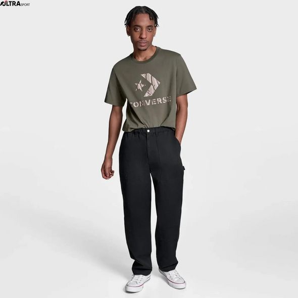 Чоловічі штани CONVERSE DOUBLE KNEE HARBOR PANT CVM5B166-BLK ціна