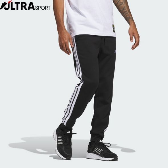 Джогеры мужские Essentials 3-Stripes Fleece Sportswear JD1861 цена